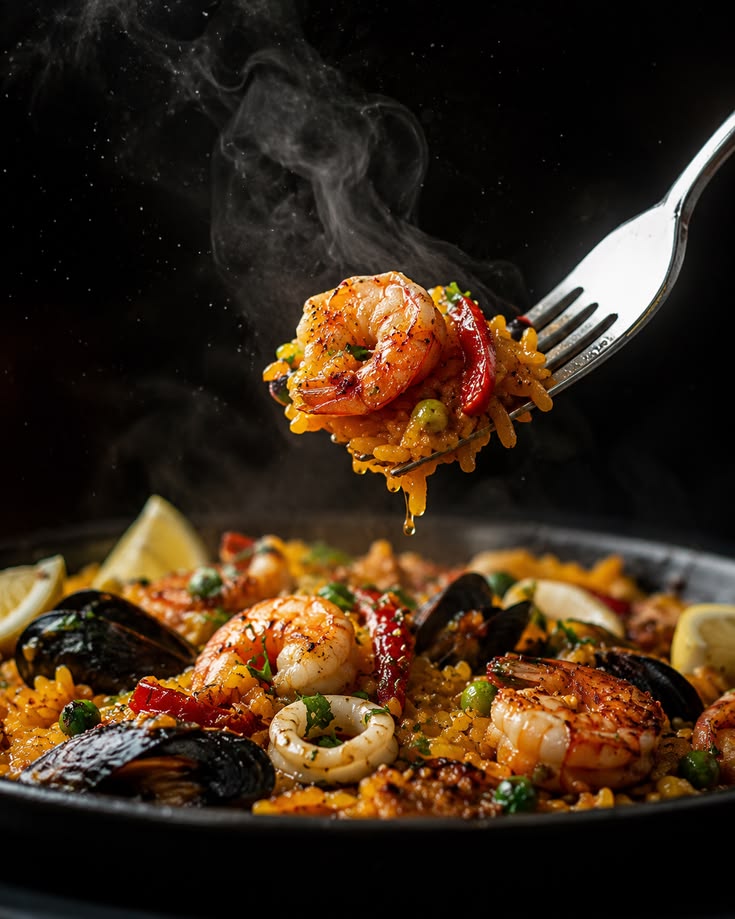 Black Pan Paella