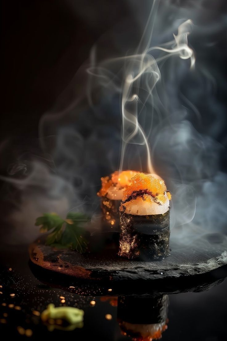 Smoked Ikura Gunkan